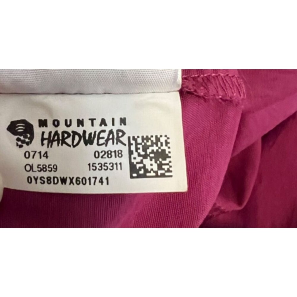 MOUNTAIN HARDWARE Canyon Long Sleeve Button Front Shirt Performance Hiking Sz 10 - Picture 7 of 7